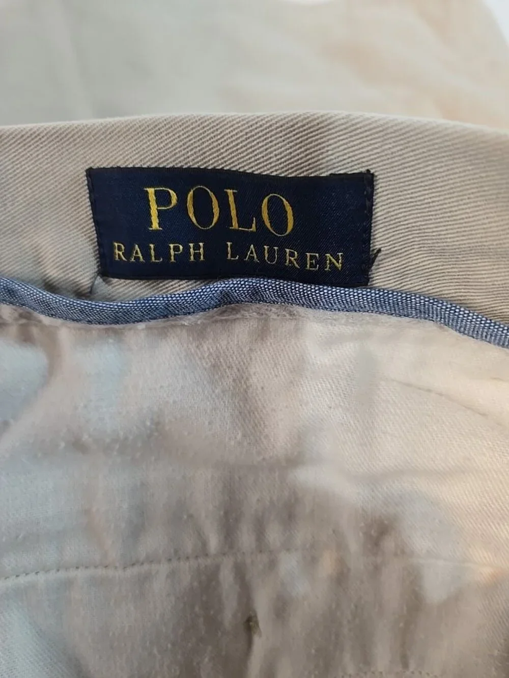 Polo Ralph Lauren Khaki Classic Fit Shorts Size 34